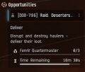 Raid: Deserters Hideout Mission Parameters
