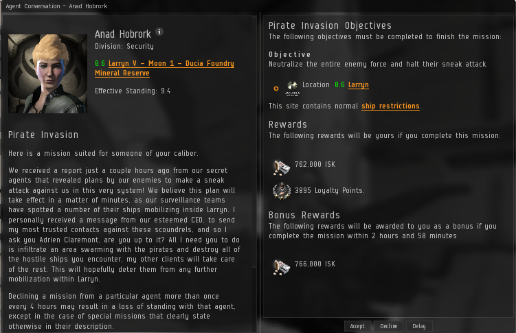 Eve Online Alpha part 08 LvL 1 Missions 