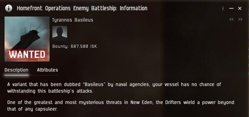 Tyrannos Basileus: Description