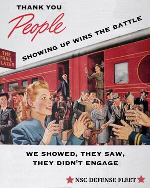 Showing up wins the battle.jpg